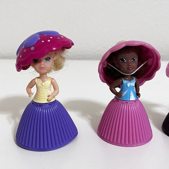 Cupcake Surprise Dolls Lot of 4 Transforms from Cupcake to Doll - Picture 3 of 16